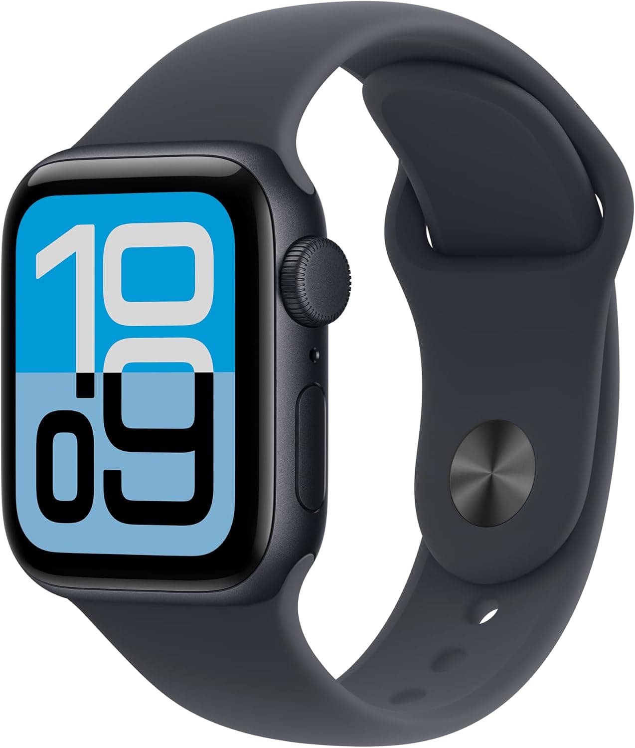 Apple Watch SE 3 (GPS, 40mm) Smartwatch – Midnight Aluminum Case with Sport Band